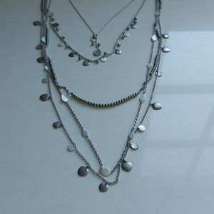 2 piece necklace set worn 3 ways